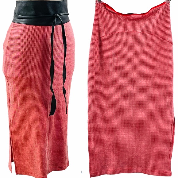 MIdi Side Slit Skirt - Picture 3 of 6